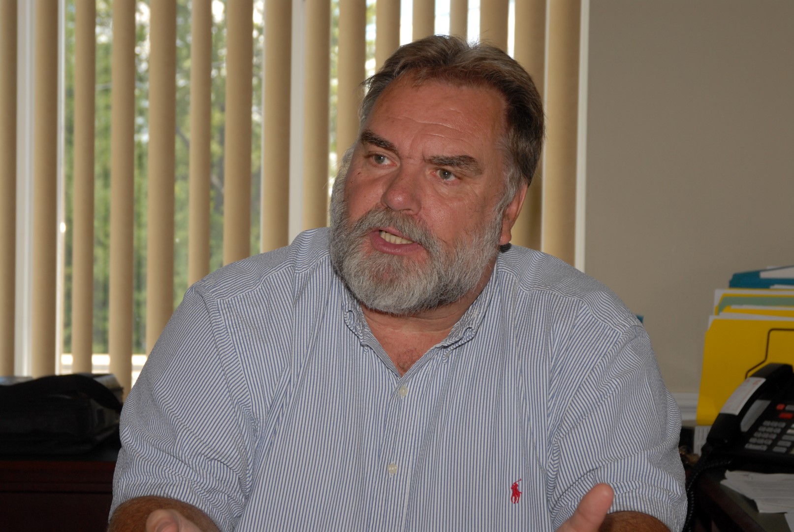 Jacques Ladouceur, maire de Richelieu. (Photo : Luc Giard)
