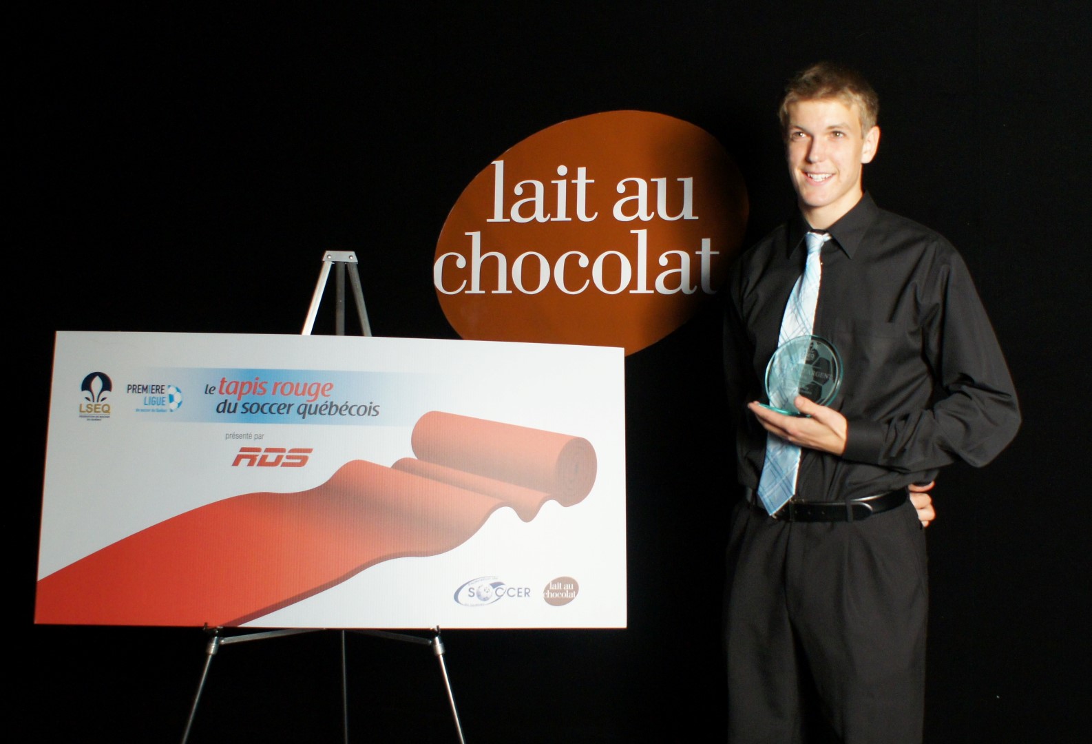 Le gardien de but de l'Arsenal de Chambly, Olivier Roy.