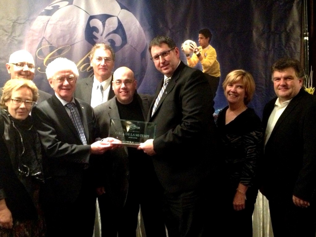 L'Association régionale de soccer Richelieu-Yamaska est l'« Association régionale de soccer de l'année », depuis le 3 décembre.