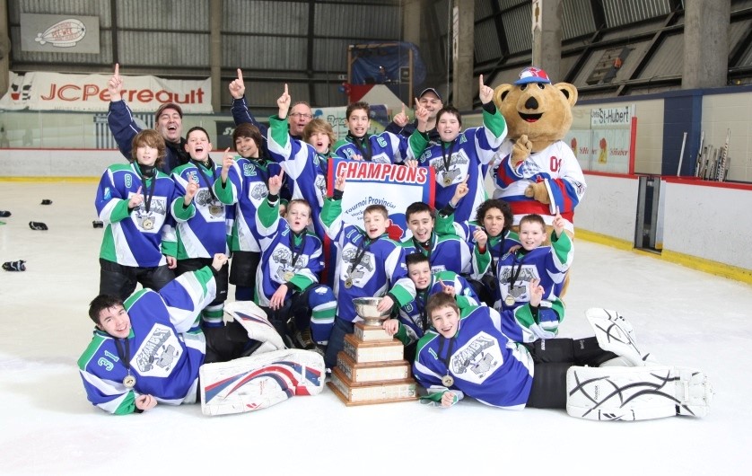 Manuel Joyal-Gagnon, Nolan Patrick Cunningham, Dwayne Pirolli, Zachary Hebert, Nathan Lapointe, Auguste Bergeron, Lucas Boucher, Mathieu Legros, Jasmin Fortier, Emrick Savoie, Tristan Roy, Mathis Isaya, Jérémy Berger et Antoine Chevalier. Équipe des entraineurs&nbsp;:&nbsp;Dean Pirolli, Stéphane Hébert et Éric Lapointe.