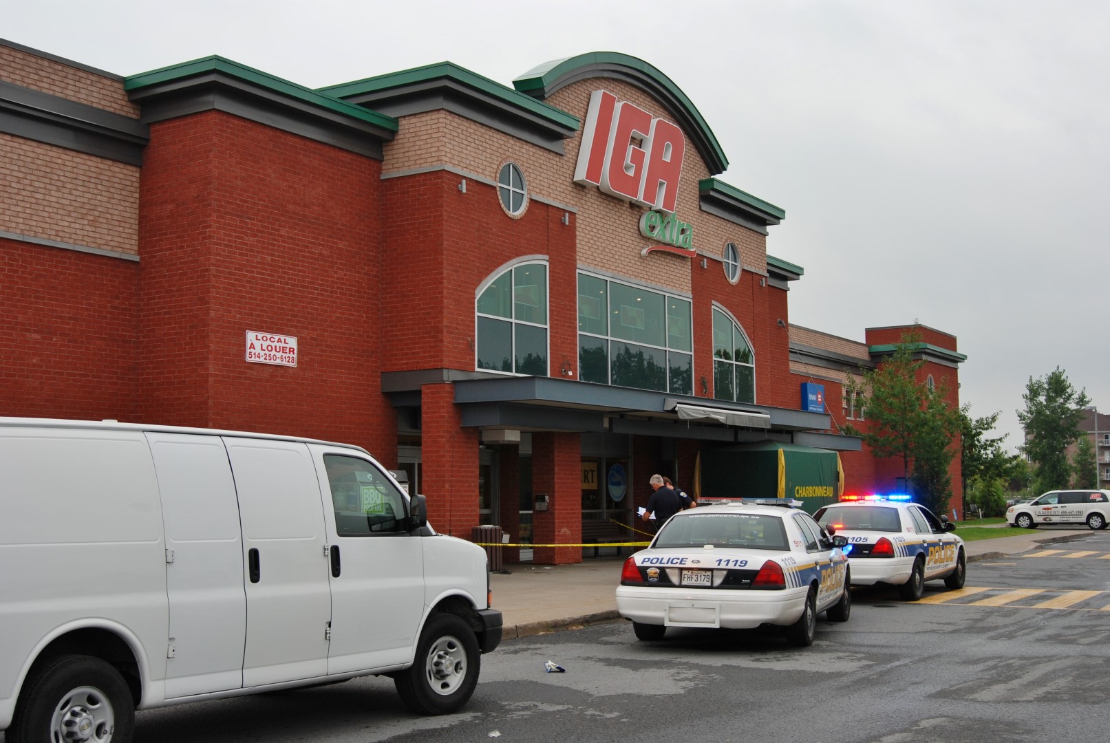 Accident au IGA