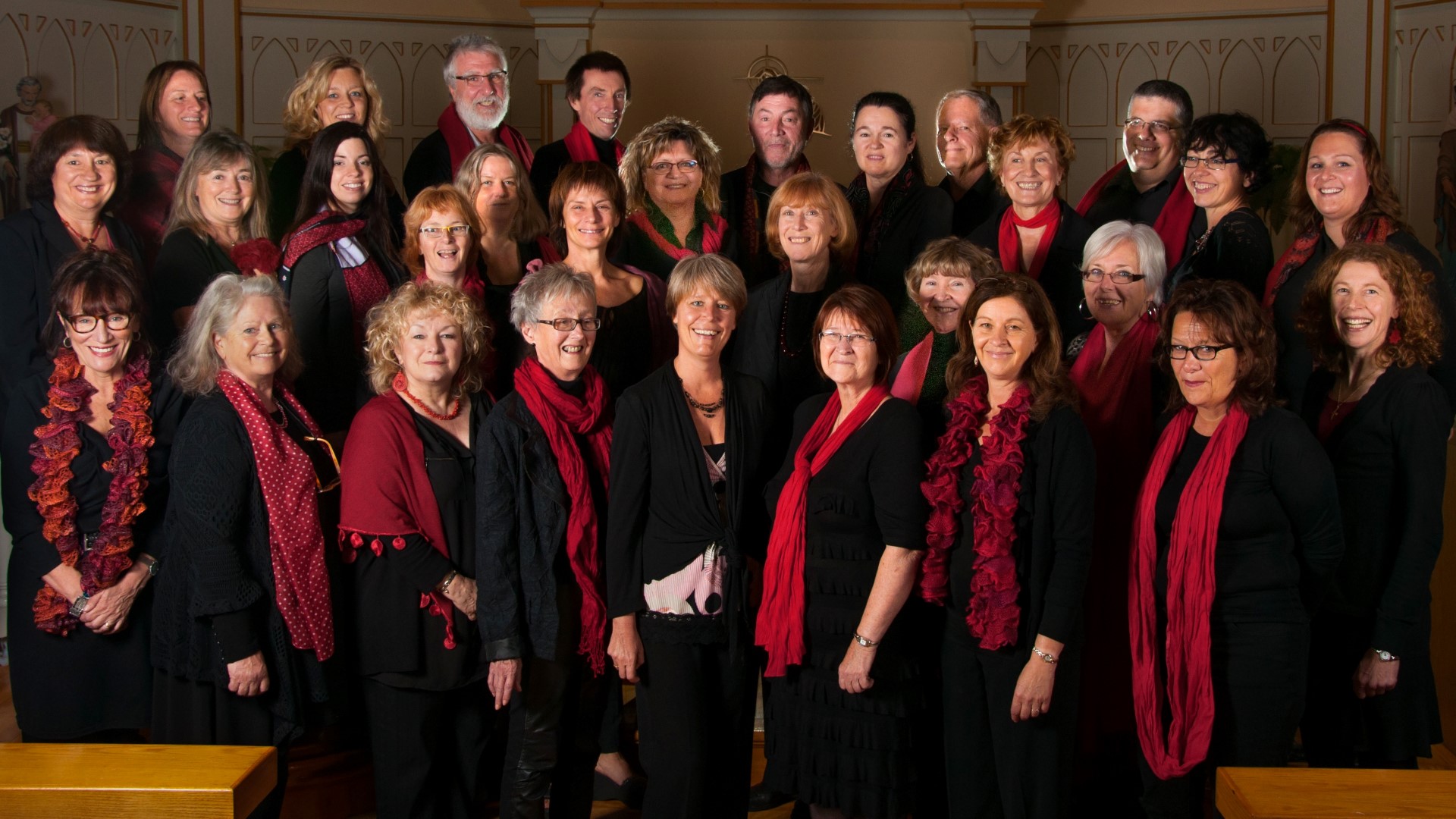 Une trentaine de choristes forment l'Ensemble Vocal Via Voce de Chambly.