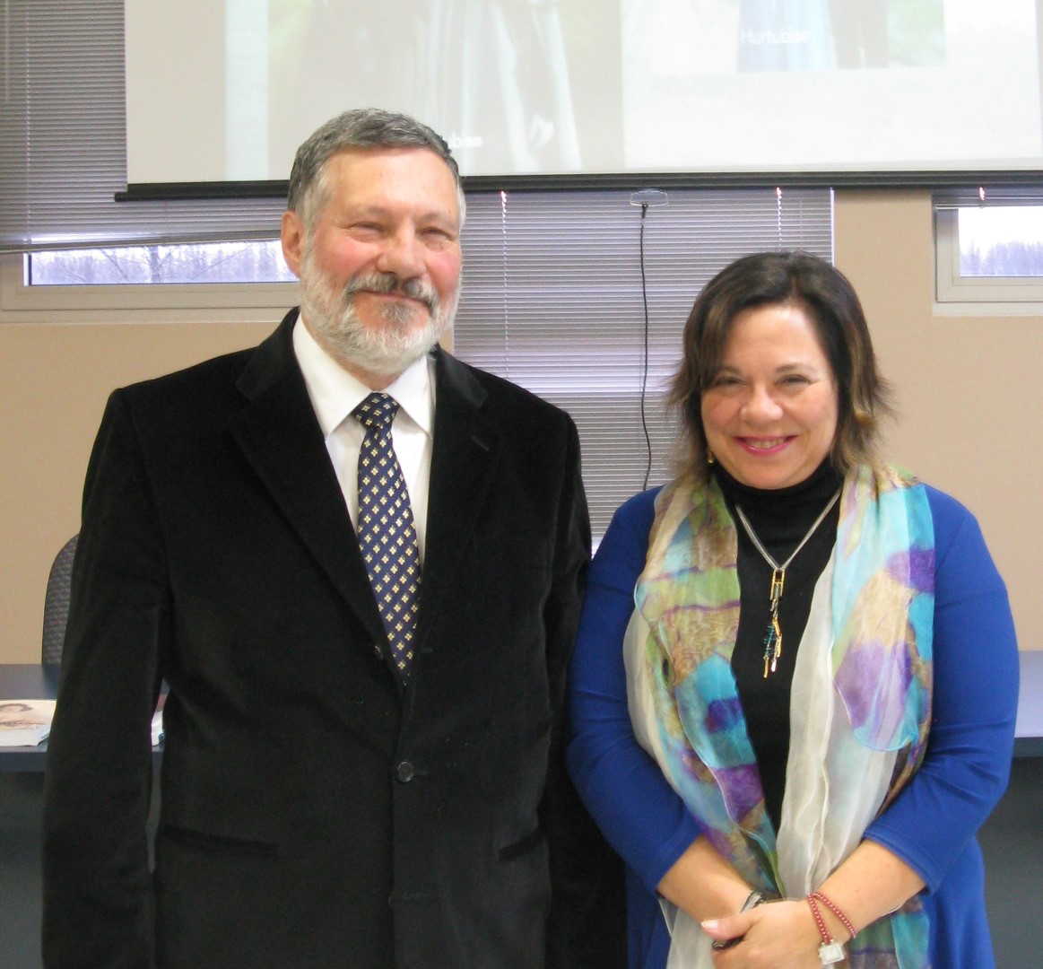 Le maire René Fournier et Louise Chevrier