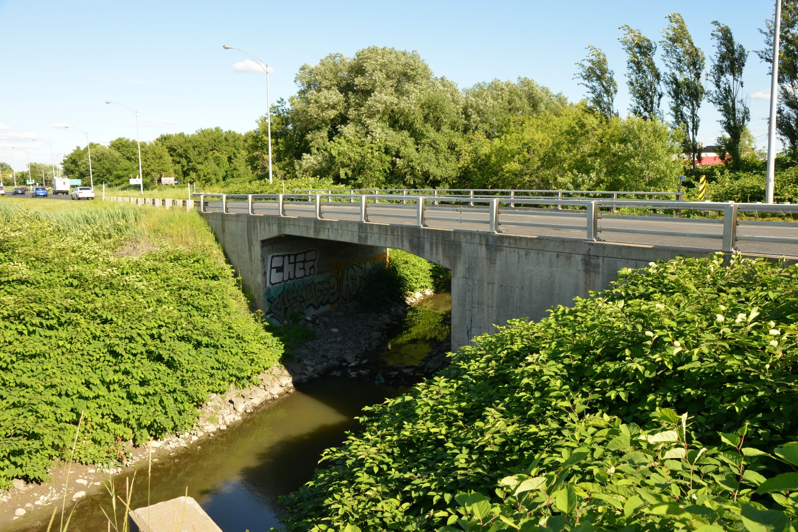Le pont de la 112, construit il y a 56 ans, est arrivé à sa fin de vie utile.