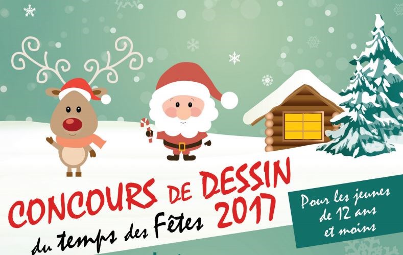 Un concours de dessin de Noël pour les jeunes  citoyens de Chambly