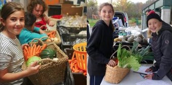 Livrer des paniers bio, une façon de récolter des fonds pour les écoles