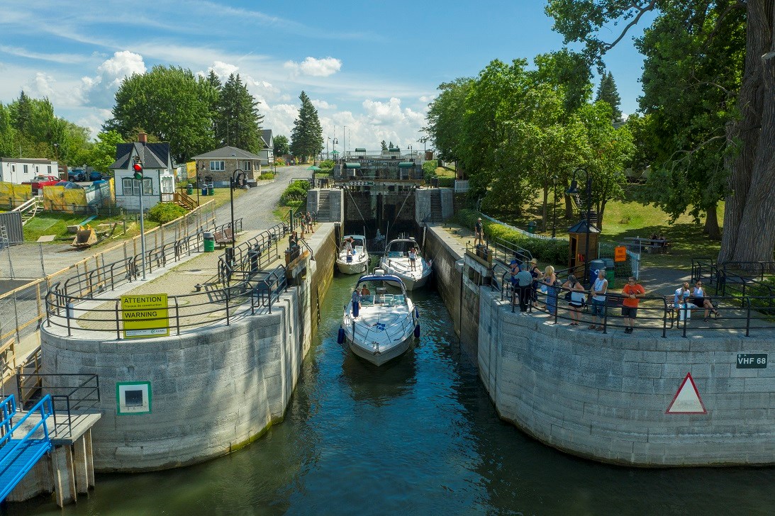 Des travaux d'infrastructure entrepris au Canal-de-Chambly