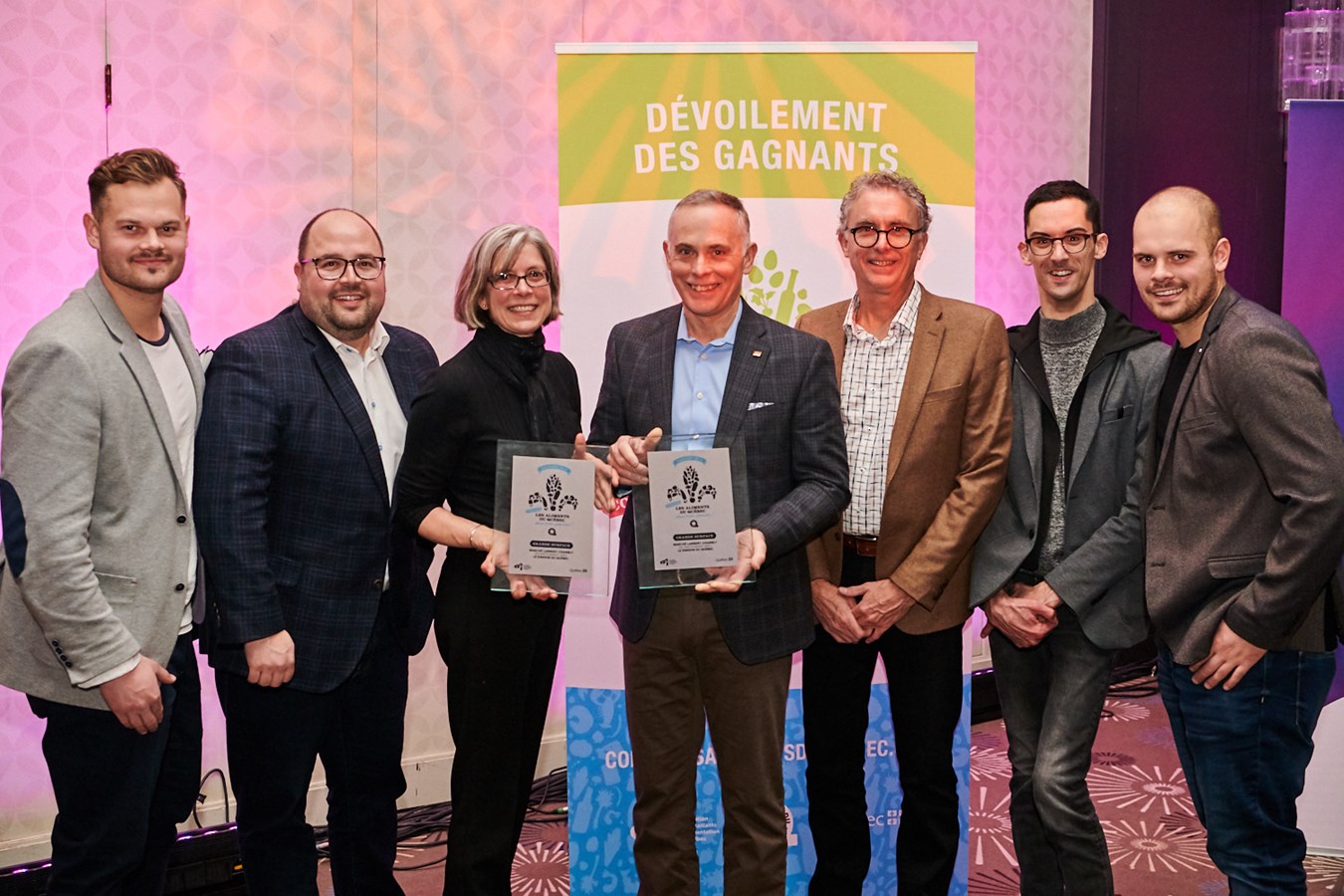 Les lauréats du Prix Grande surface.