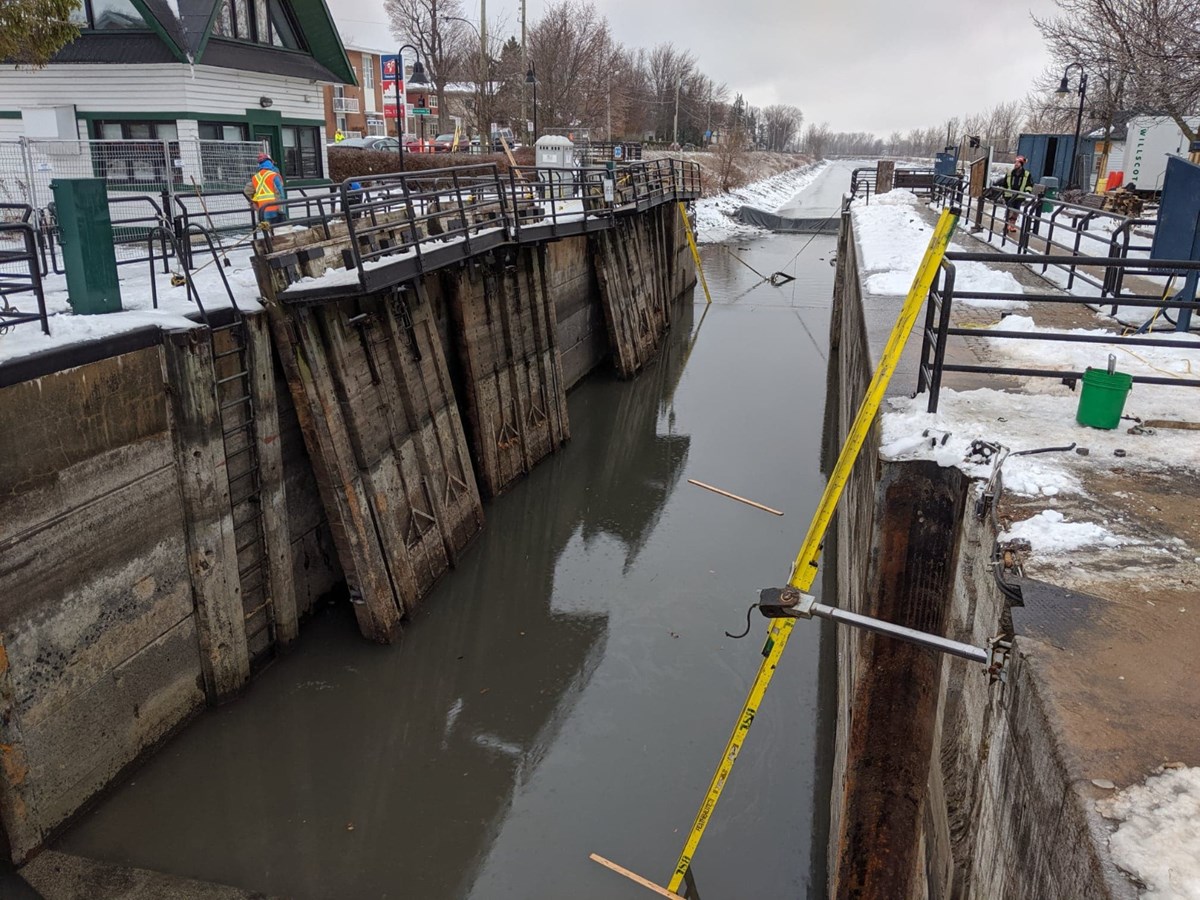 Les travaux ont commencé à l’écluse n°9.