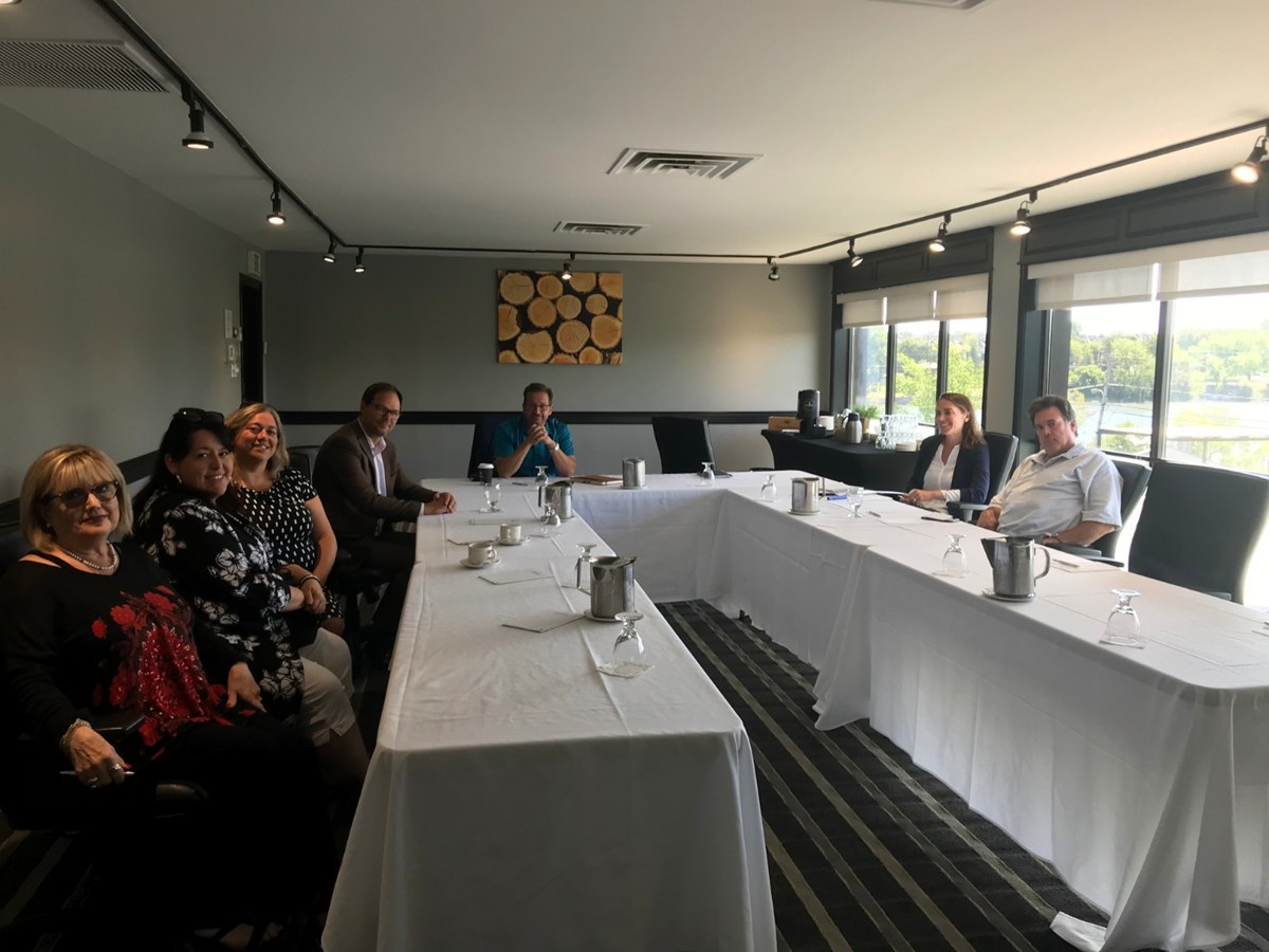 Le chef du Bloc Québécois à la rencontre des élus  de la région de Beloeil-Chambly