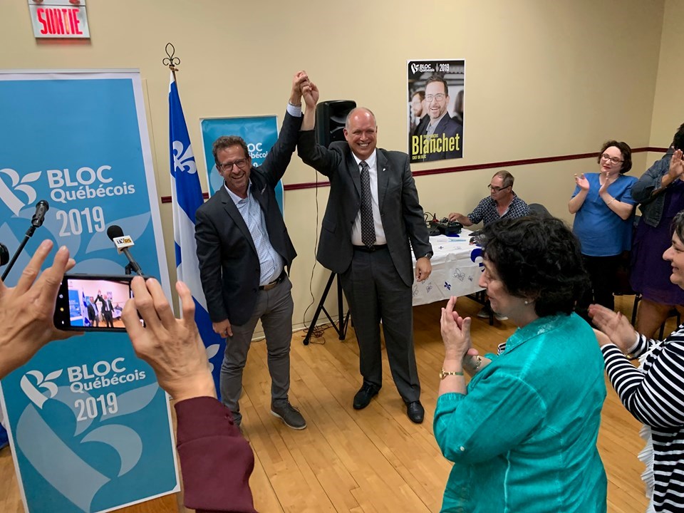 Stéphane Bergeron est investi dans Montarville