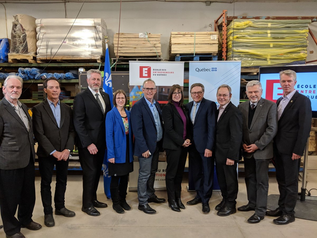 L’École des entrepreneurs du Québec s’implante en Montérégie