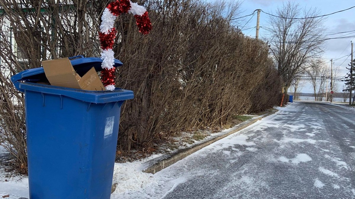 Quoi faire avec les déchets du temps des fêtes?