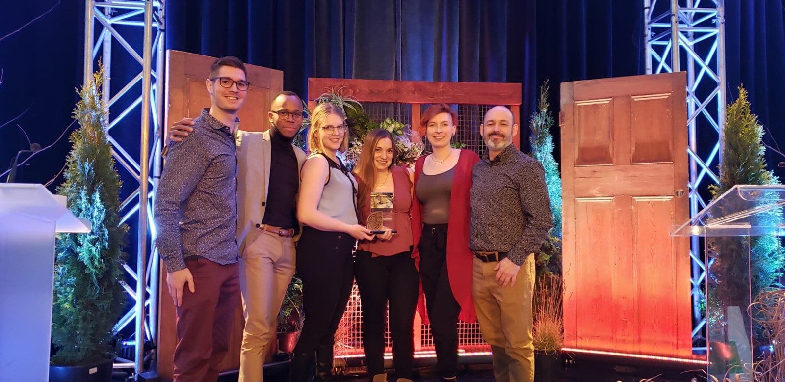 À l'Institut de technologie agroalimentaire, le talent des finissants salué au concours d’aménagement paysager