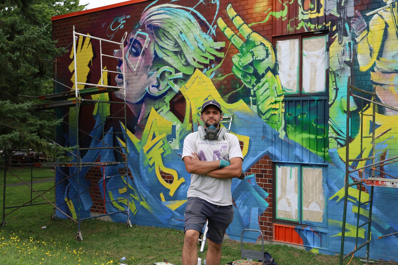 Korb est l’artiste derrière celles de Brossard, Saint-Lambert, Longueuil et Saint-Jean-sur-Richelieu.