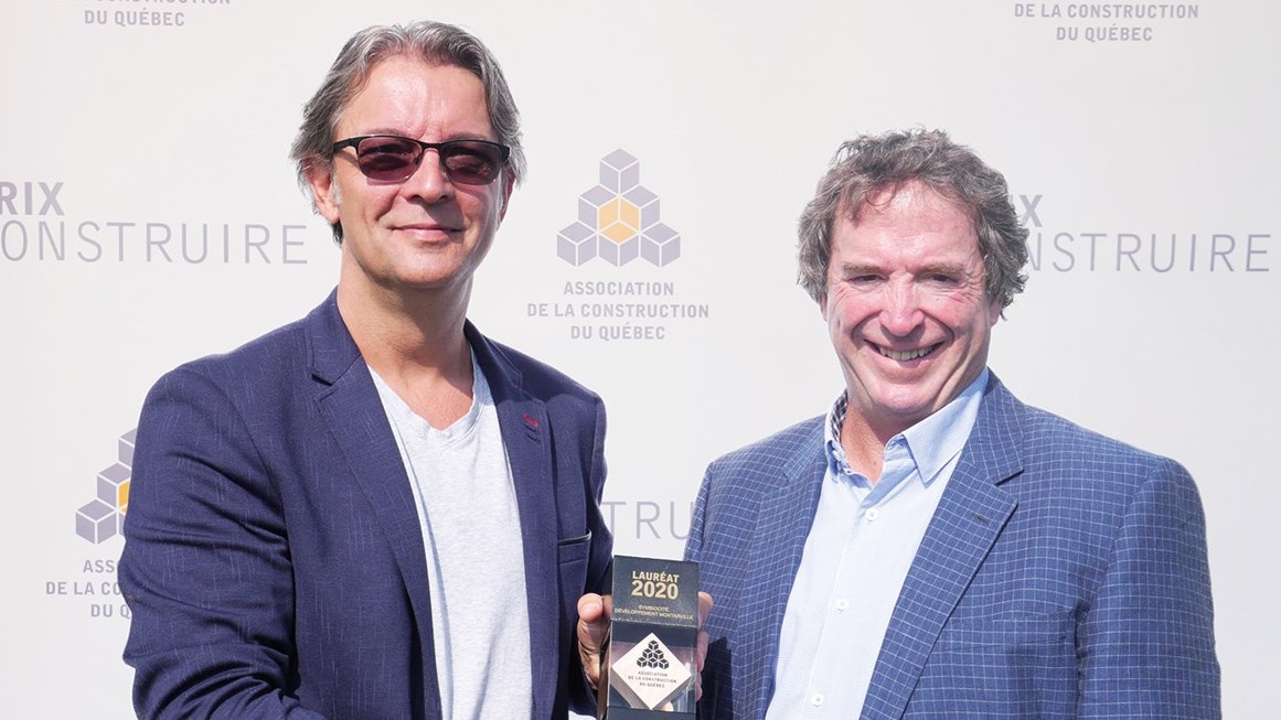 Gilbert Gagné, vice-président ventes et Jacques Fournier, président, Développements Montarville.