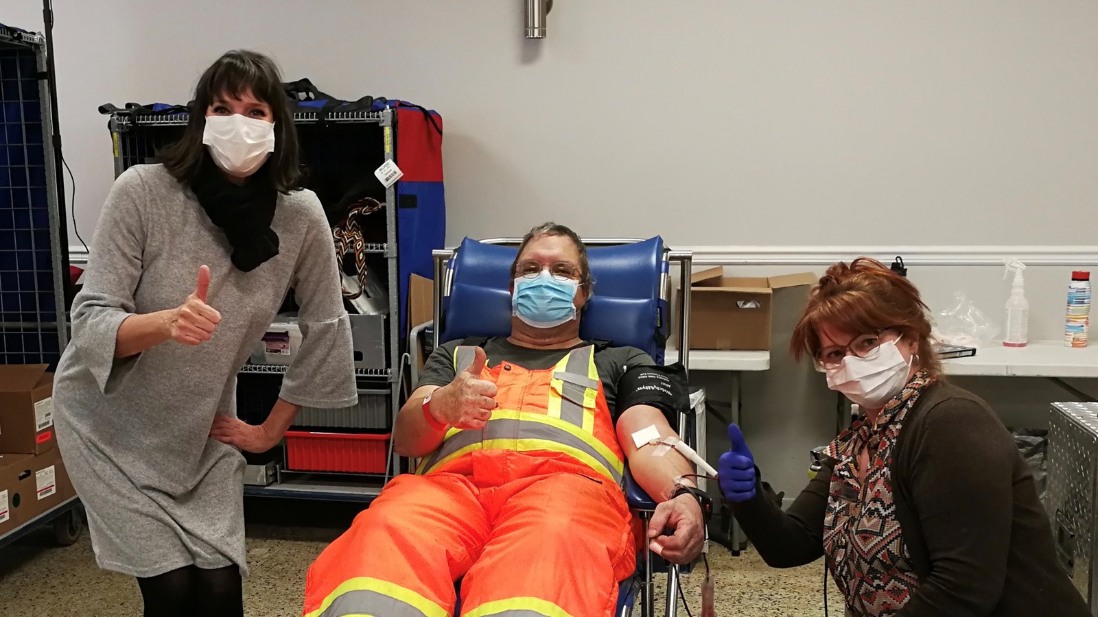 Yvon Trudeau a fait son 46e don