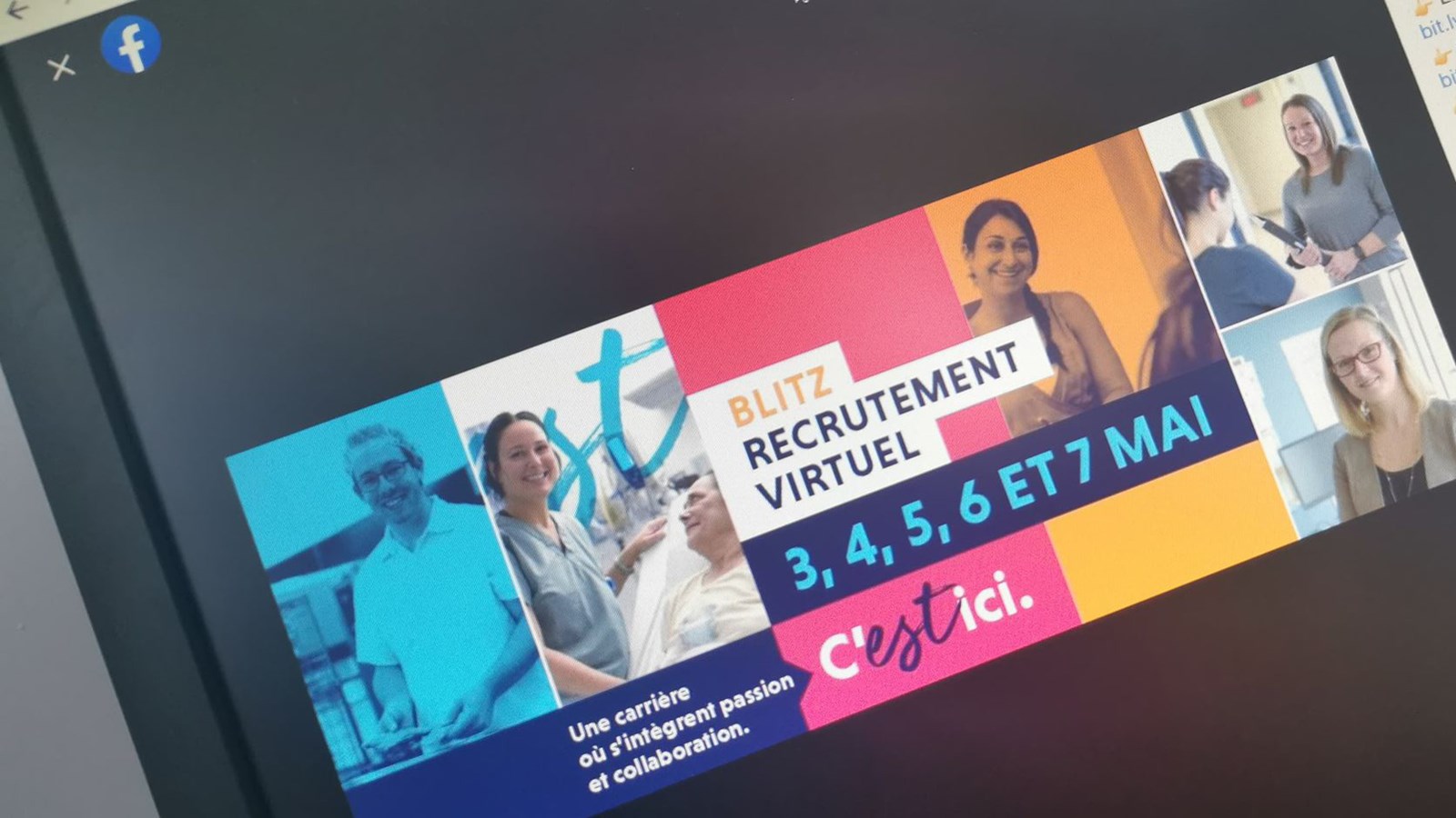 Blitz de recrutement 100 % virtuel pour le CISSS de la Montérégie-Est
