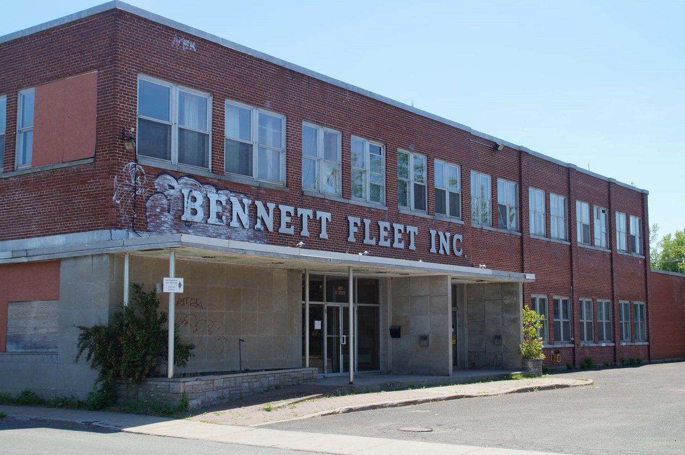 Réaménagement du site de l’ancienne usine Bennett Fleet