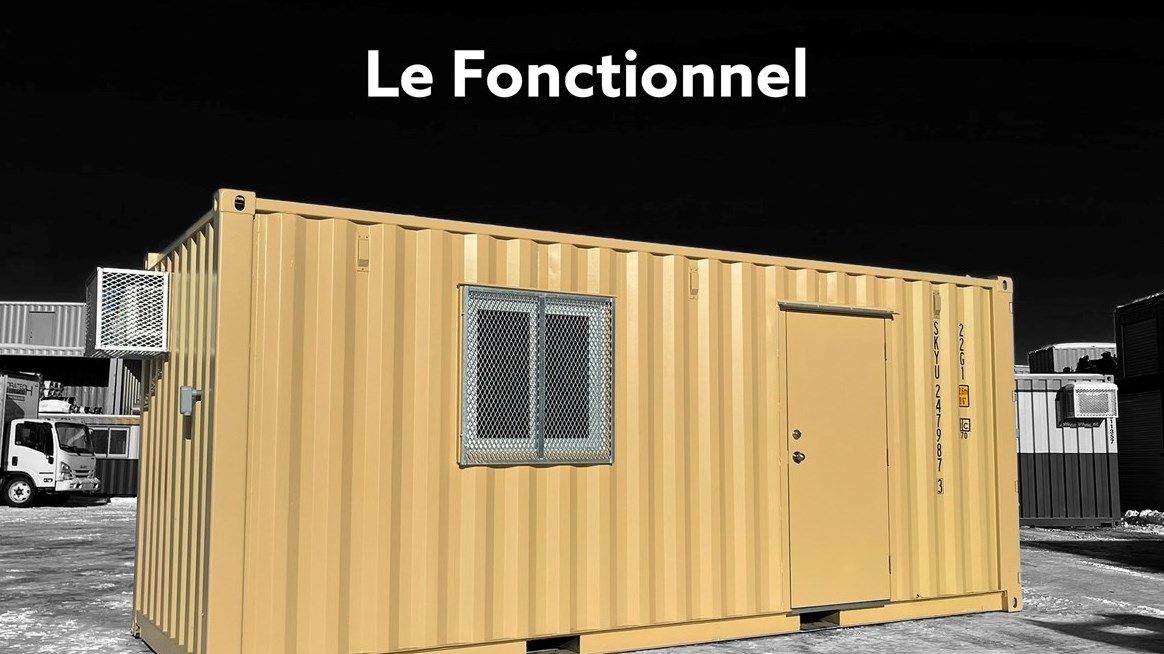 Des espaces de bureaux nouveau genre signés, Conteneurs Experts