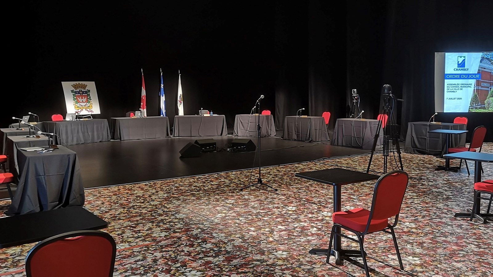 Retour du public aux assemblées du conseil municipal de Chambly