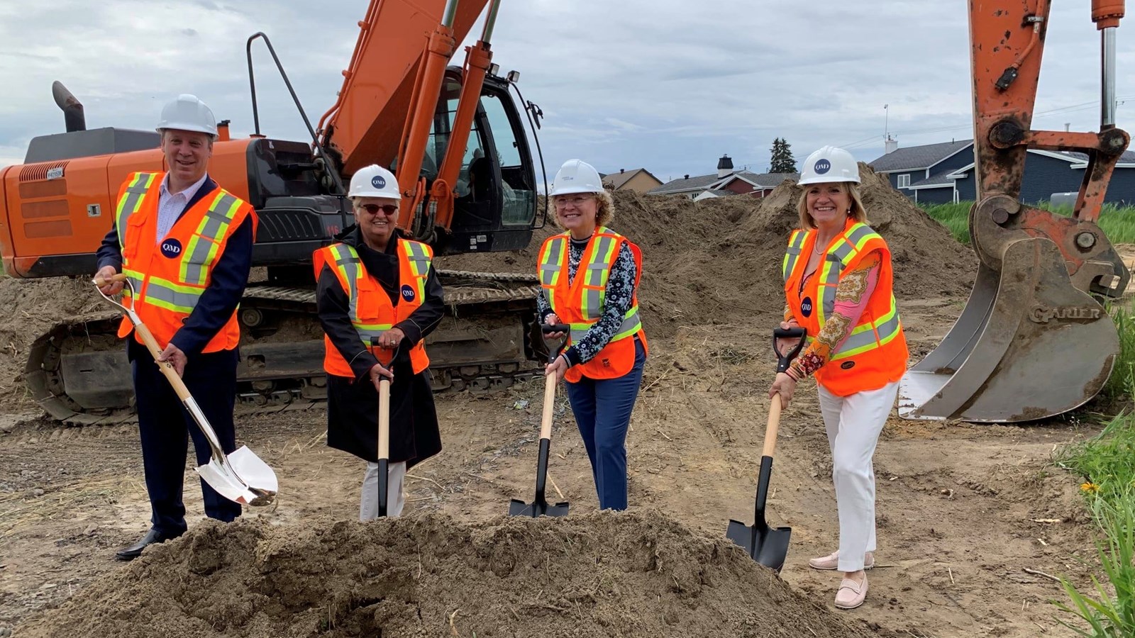 Lancement des travaux de construction de la maison des aînés de Saint-Amable