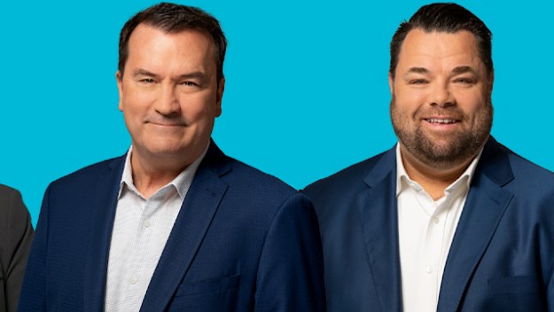 Alain Therrien, candidat dans La Prairie et Patrick O’Hara, candidat dans Châteauguay-Lacolle