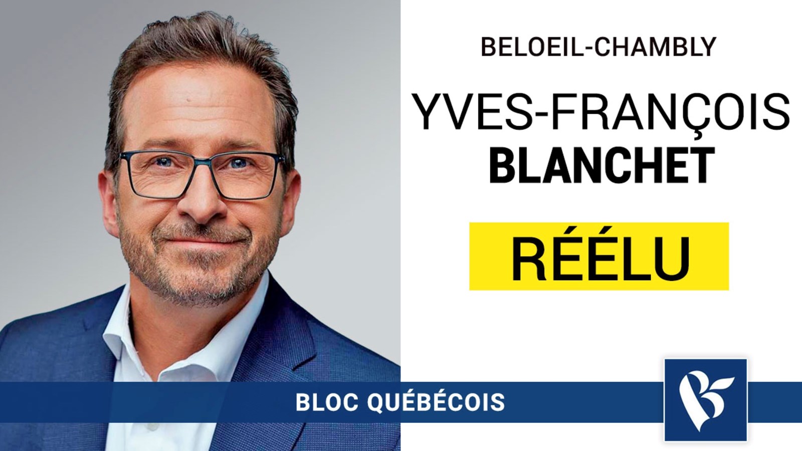 Yves-François Blanchet réélu ce soir