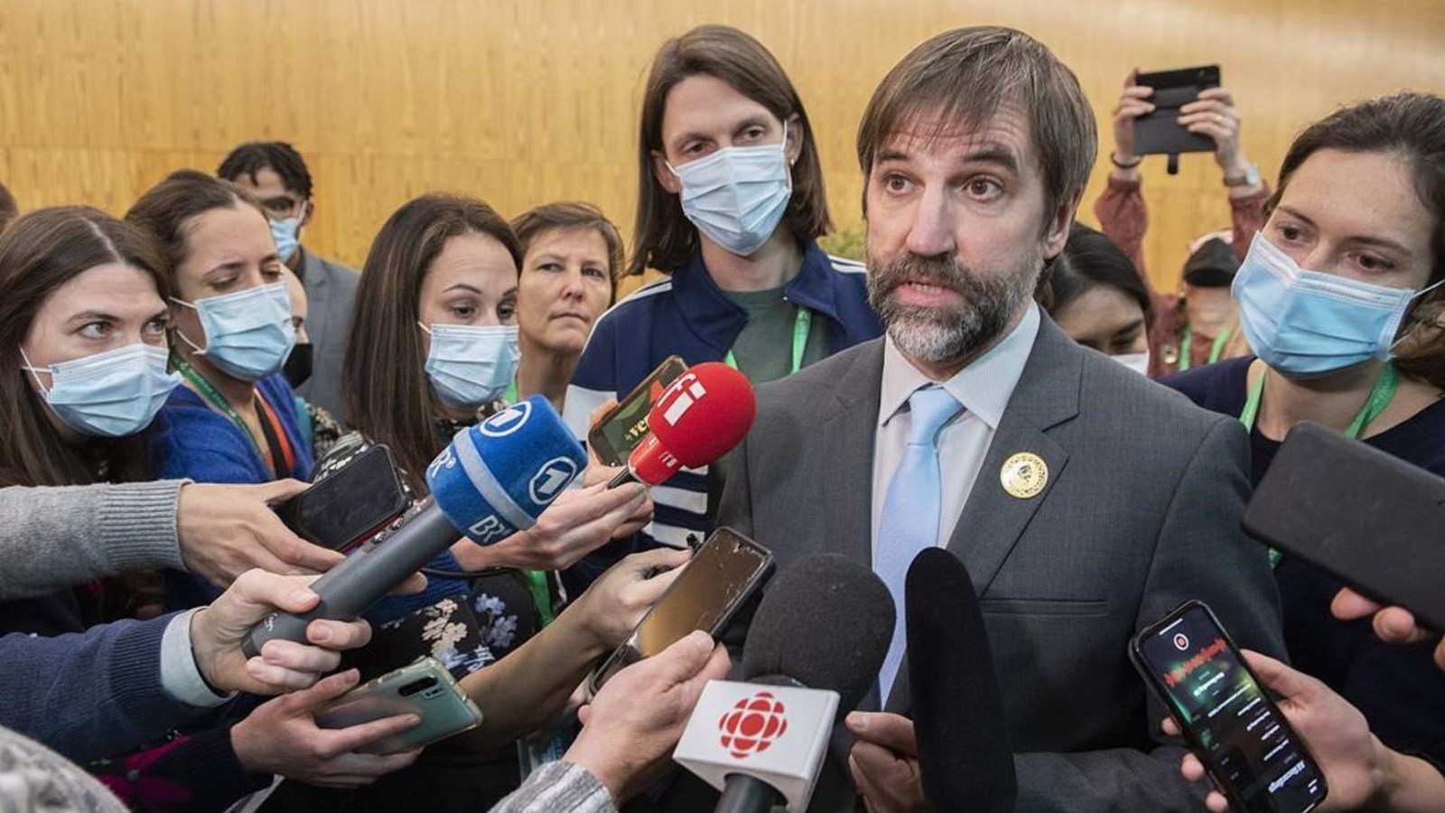 Le ministre fédéral de l’Environnement, Steven Guilbeault.