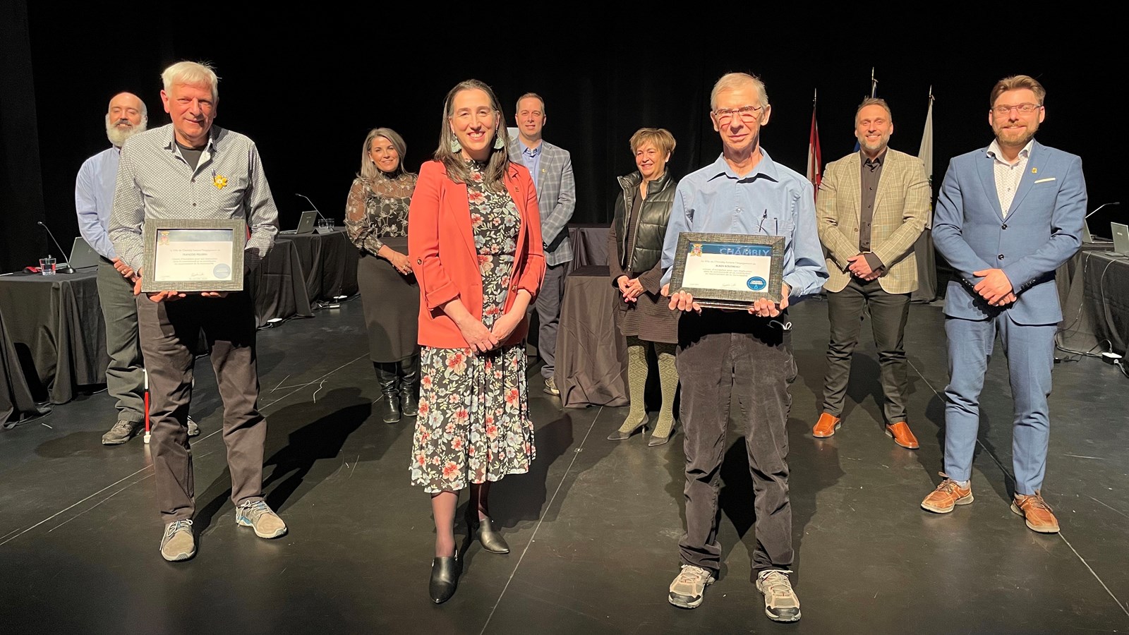 La Ville de Chambly honore deux citoyens d’exception