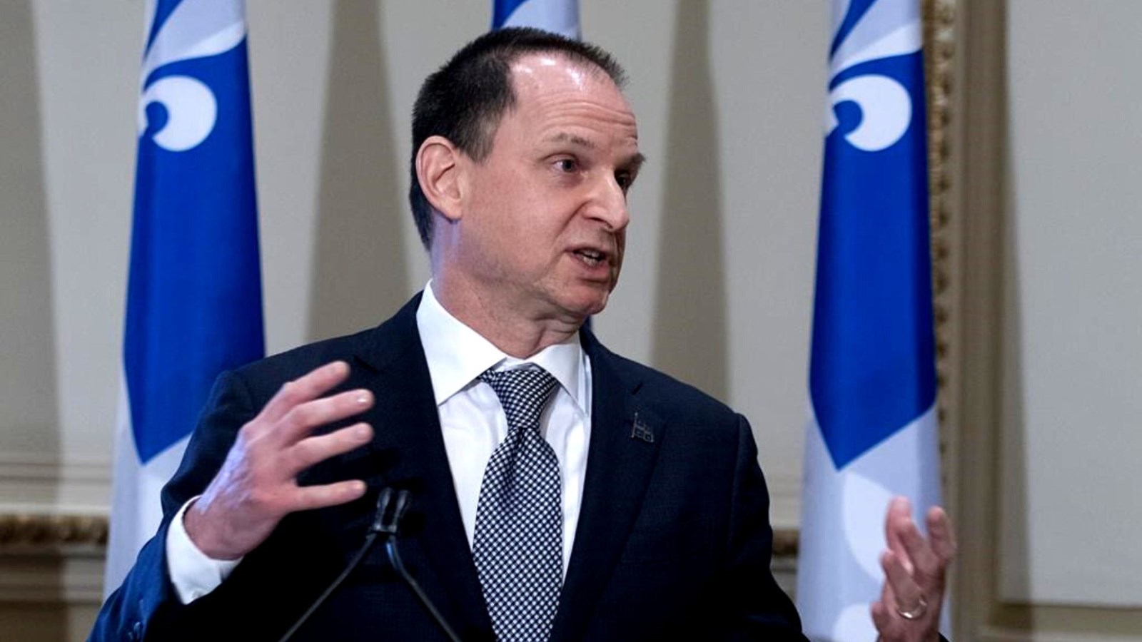 Le ministre des Finances, Eric Girard.