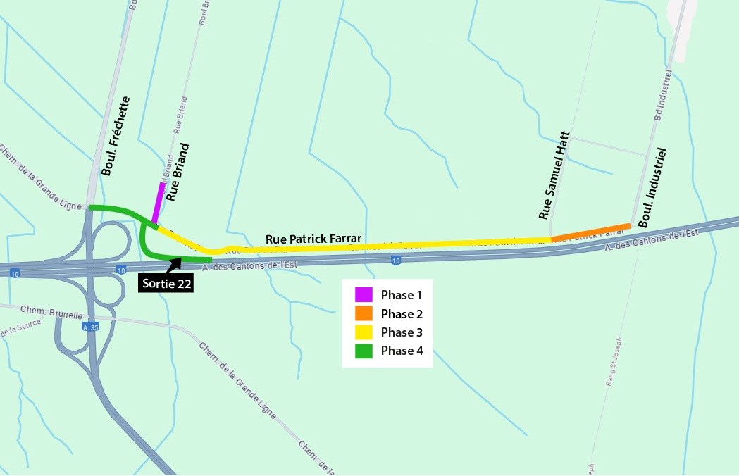 Fermeture de la rue Patrick-Farrar à venir