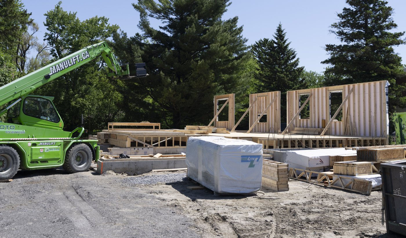 Construction résidentielle: manif pour marquer la première semaine de grève