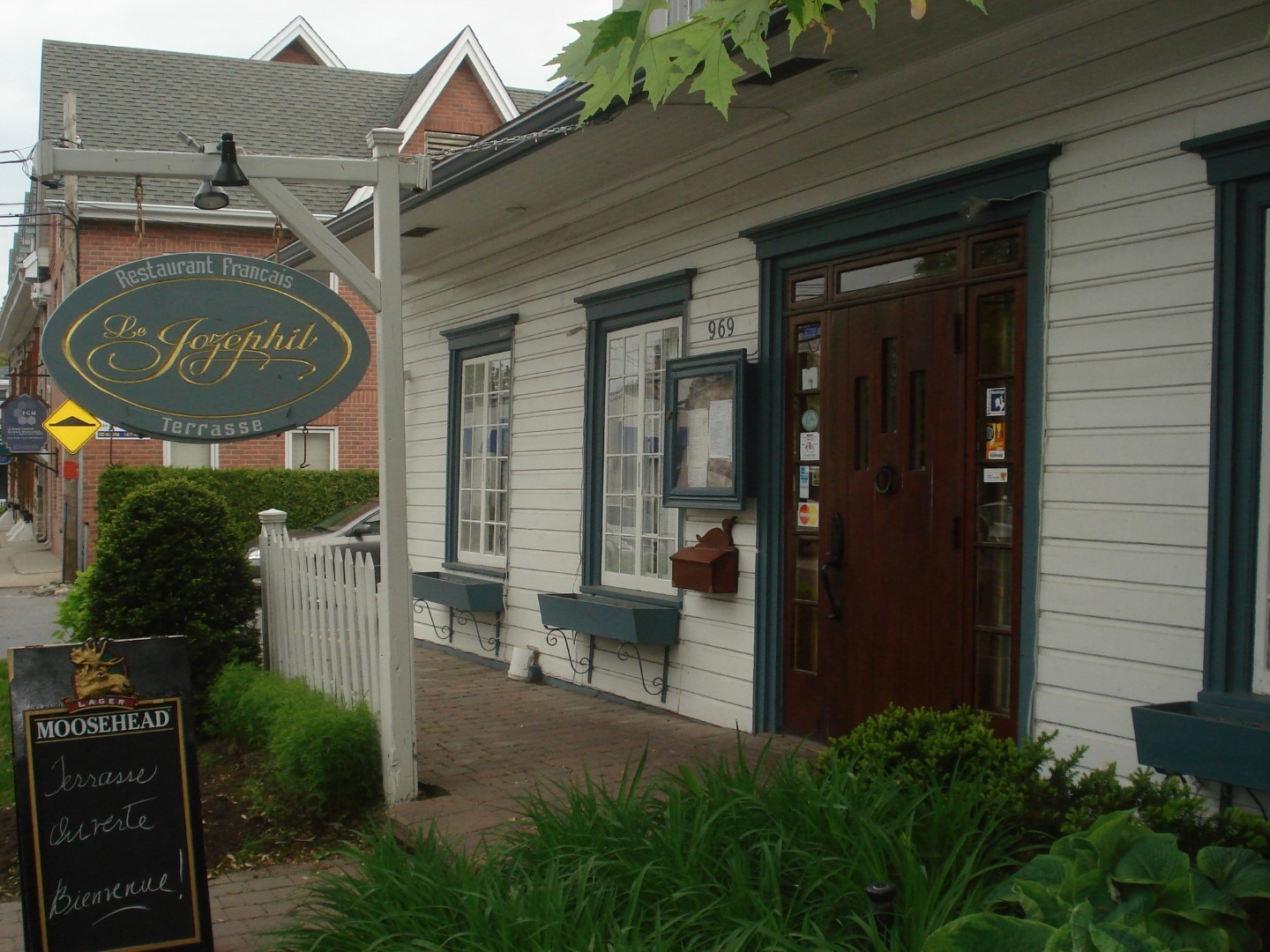 Le restaurant Le Jozéphil, situé dans le Vieux-Beloeil, a su charmer les membres du jury de Tourisme Montérégie. (Photo : Isabelle Laramée)