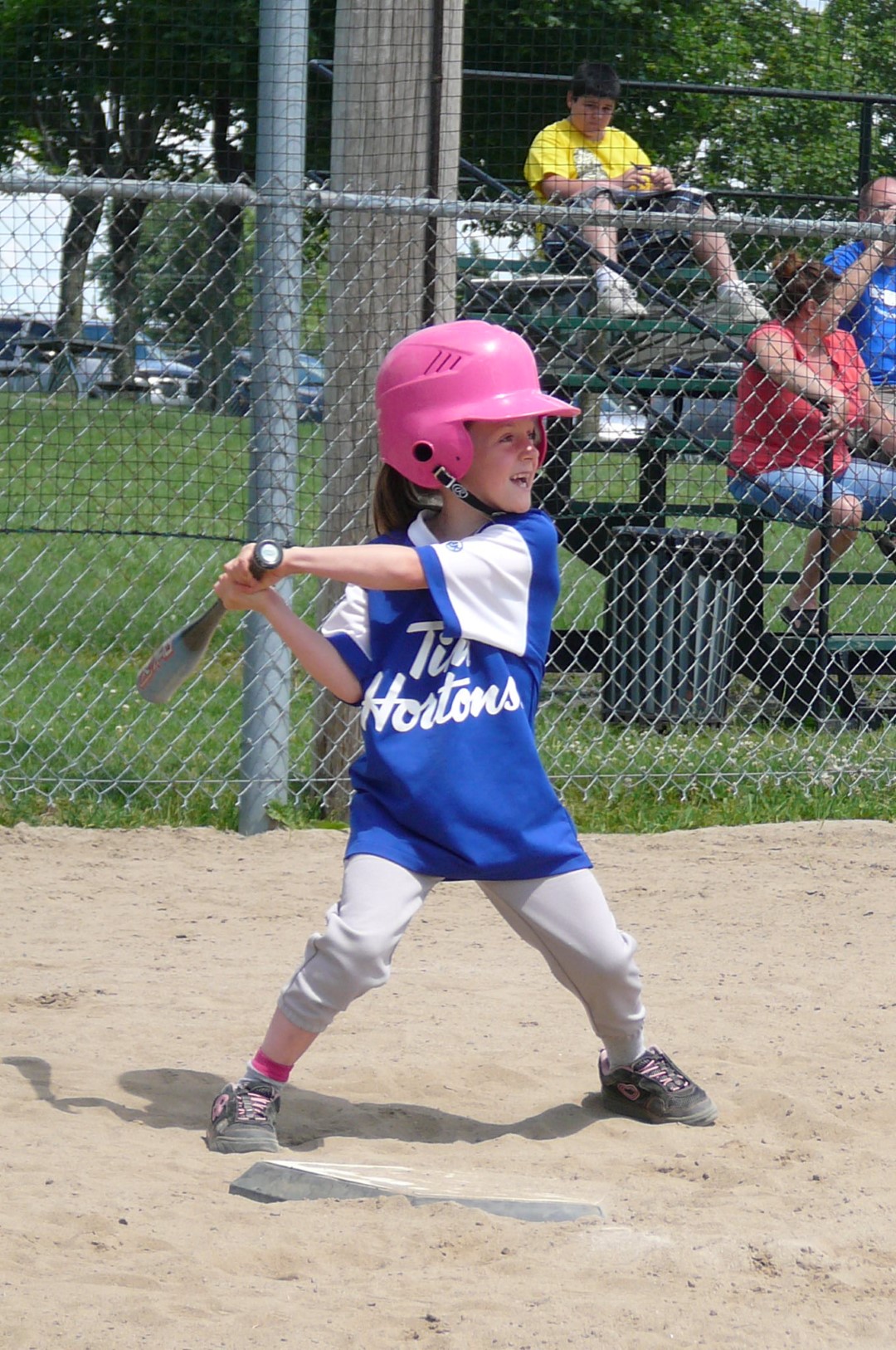 L'Association du baseball mineur de Beloeil a constaté une hausse fulgurante de 20 % de ses inscriptions pour la saison 2011. Une nouvelle ligue atome C a ainsi vu le jour. (Photo : Courtoisie)
