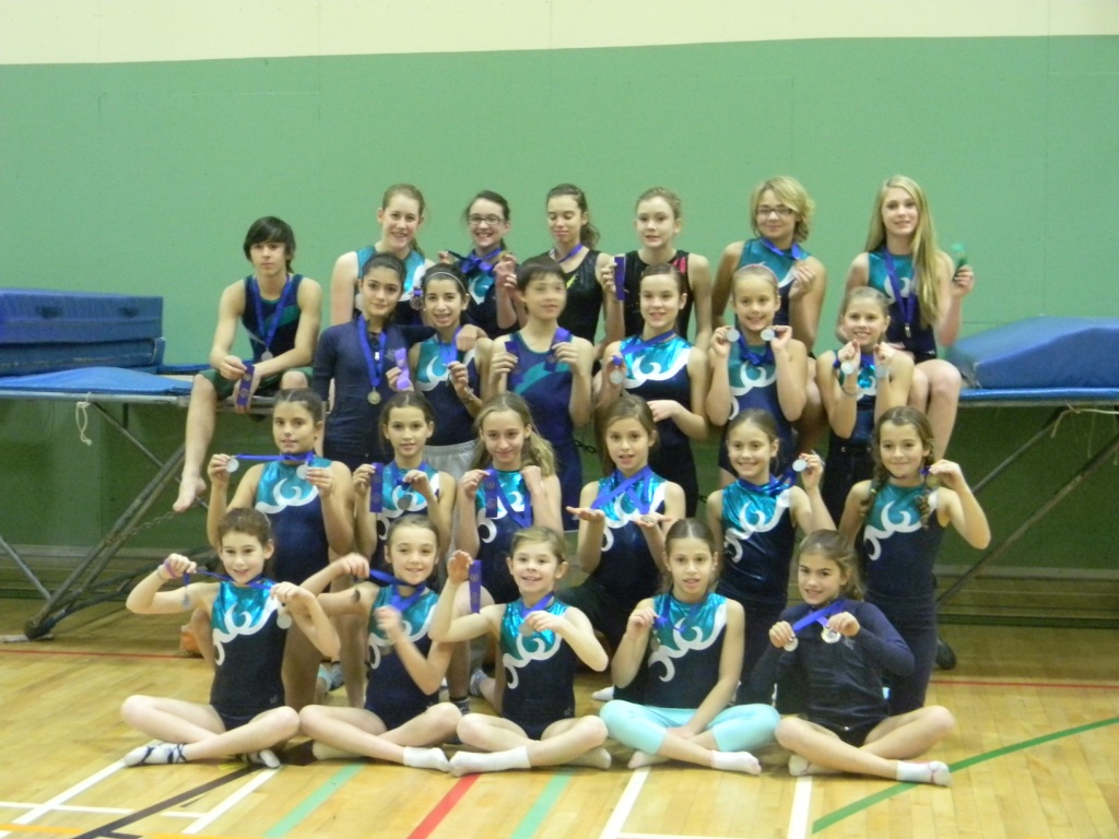 Le club Acrogym Lobers offre aux jeunes de 3 ans et plus la possibilité de faire de la gymnastique acrobatique dans le cadre d'un programme récréatif.