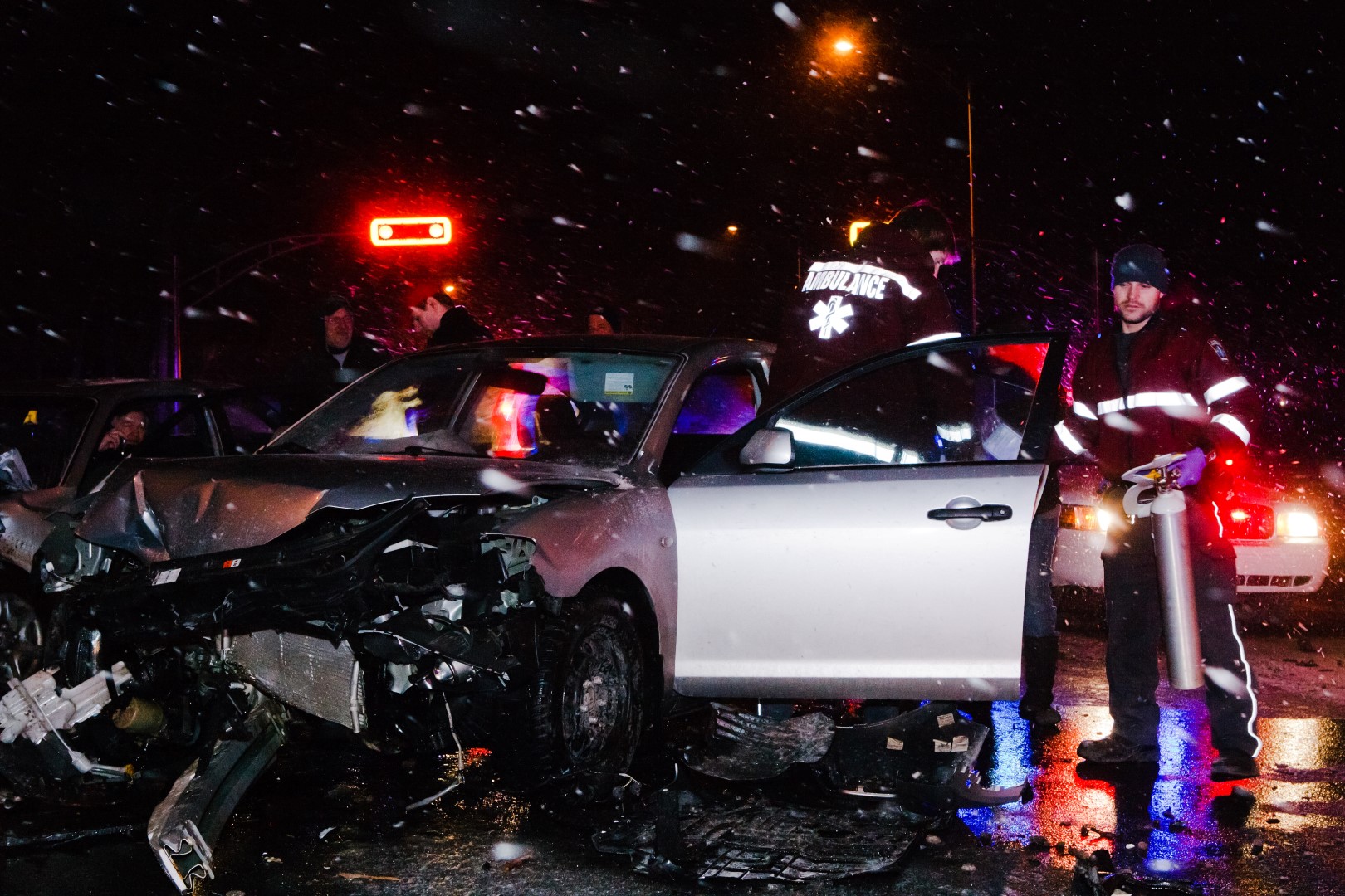Collision frontale à Saint-Mathieu-de-Beloeil