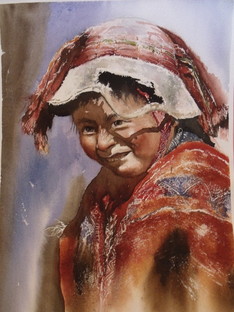 L’exposition qui se déroule jusqu’au 28 octobre est consacrée aux Quechuas de Cuzco à travers les oeuvres de l’artiste Herberth Ccahuana Quinto.