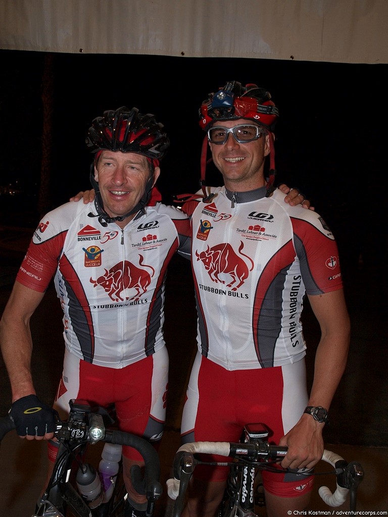 Danick Charpentier et Dany Bonneville ont parcouru 818 km dans le désert de Californie au profit de la Fondation des maladies du cœur et de l’AVC.