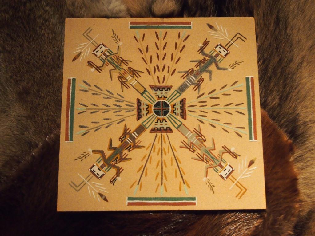 Un atelier de peinture de sable navajo est au programme le 8 décembre.