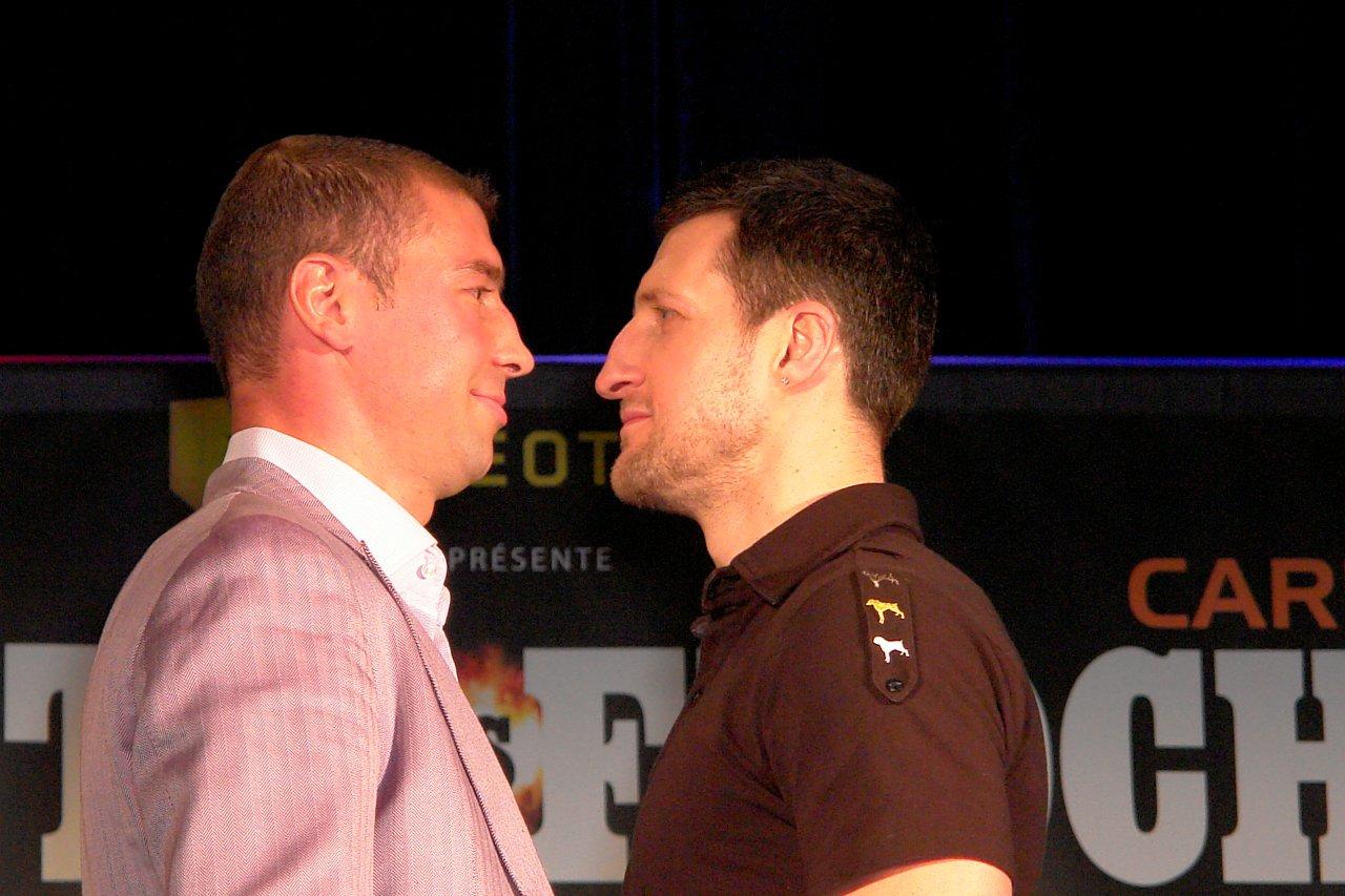 Bute a eu un léger avantage au premier round. Mais l'ouragan Froch est arrivé au deuxième round.