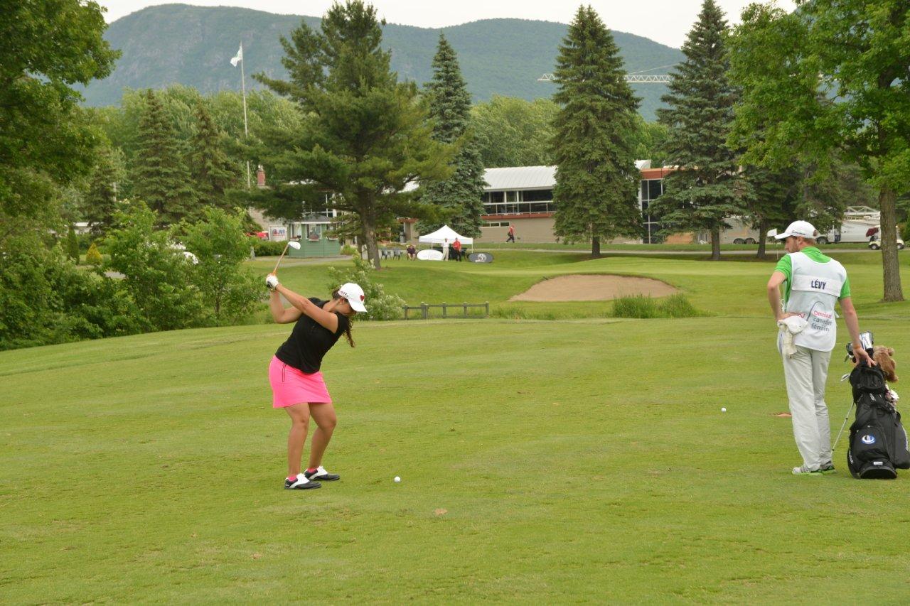 La Montréalaise Alexandra Lévy était des quelque 80 golfeuses qui ont pris part à la deuxième étape du Circuit canadien féminin, disputée au Club de golf de Beloeil les 12 et 13 juin.
