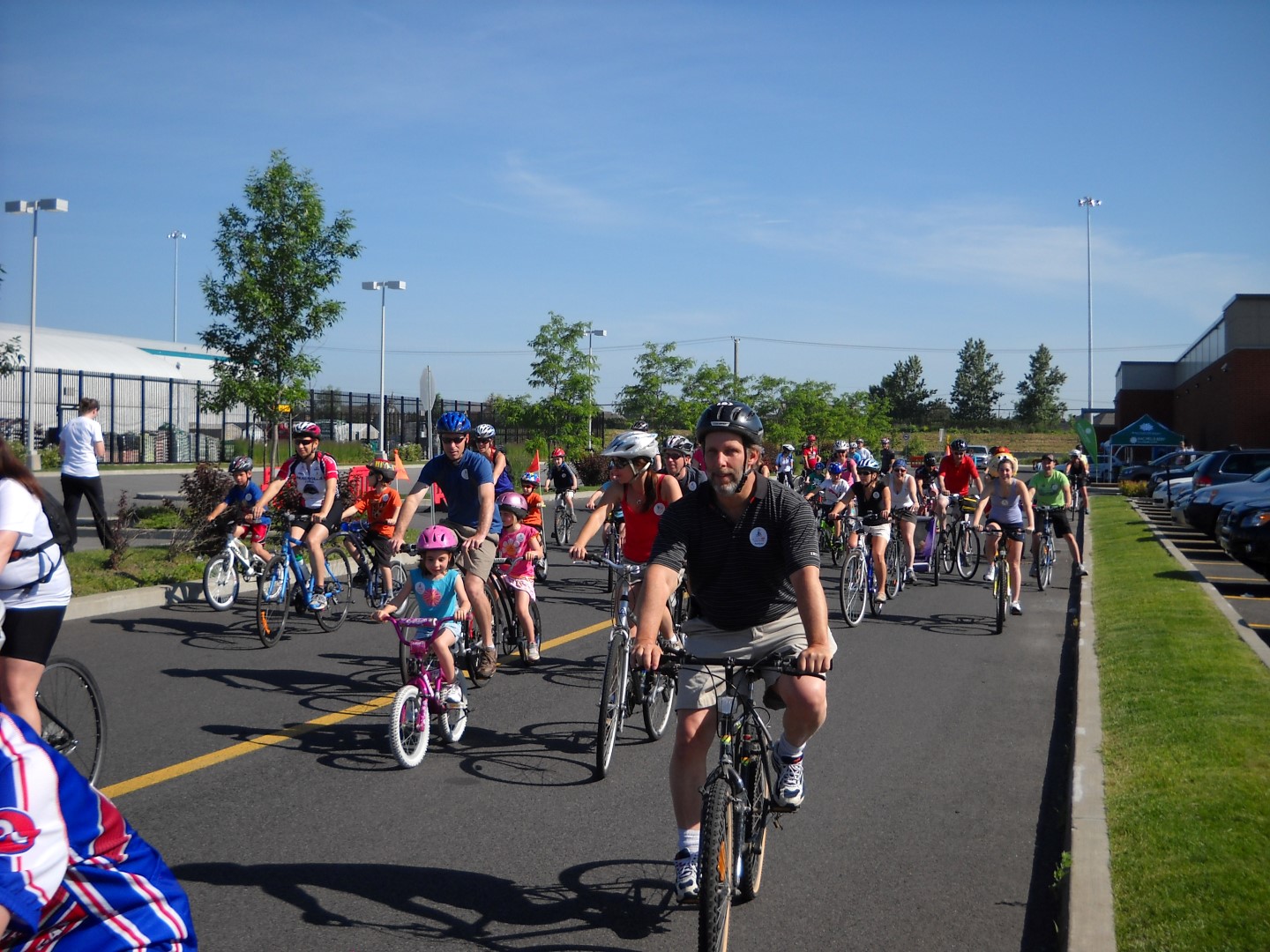 Pas moins de 117 cyclistes ont participé au mini-tour IGA Charles-Bruneau qui a eu lieu le 10 juin dernier.