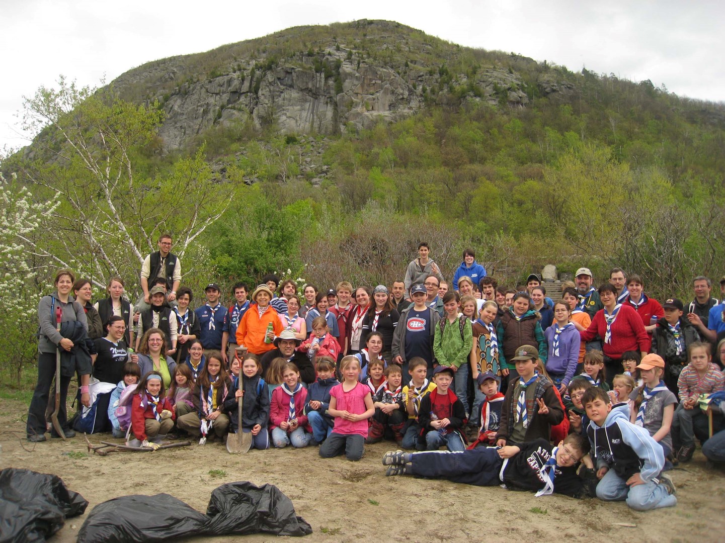 Les scouts de Mont-Saint-Hilaire contribuent à faire de la Réserve de la biosphère du mont Saint-Hilaire une région exemplaire.
