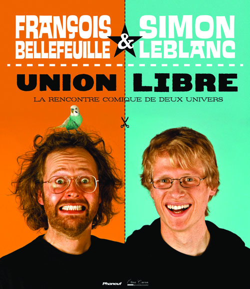 François Bellefeuille et Simon Leblanc seront en spectacle le 6 février à Beloeil
