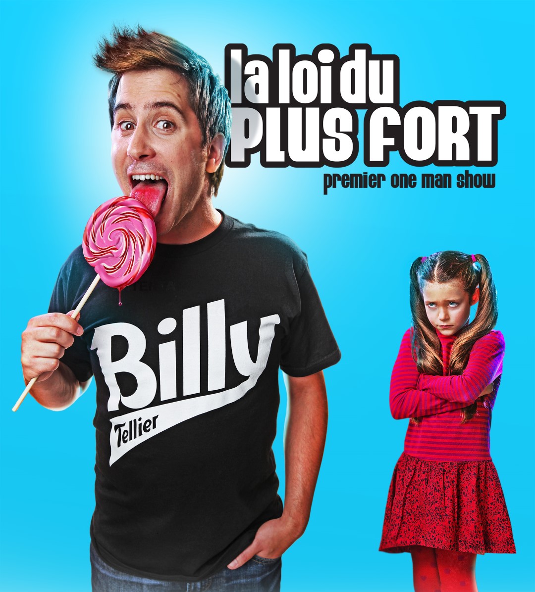 Billy Tellier présente son spectacle La loi du plus fort le 13 avril au Centre culturel de Beloeil.