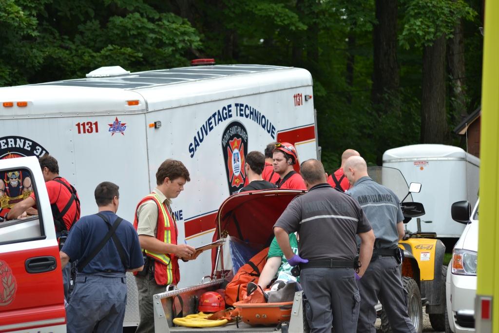 Une balade en plein air nécessite l’intervention des pompiers