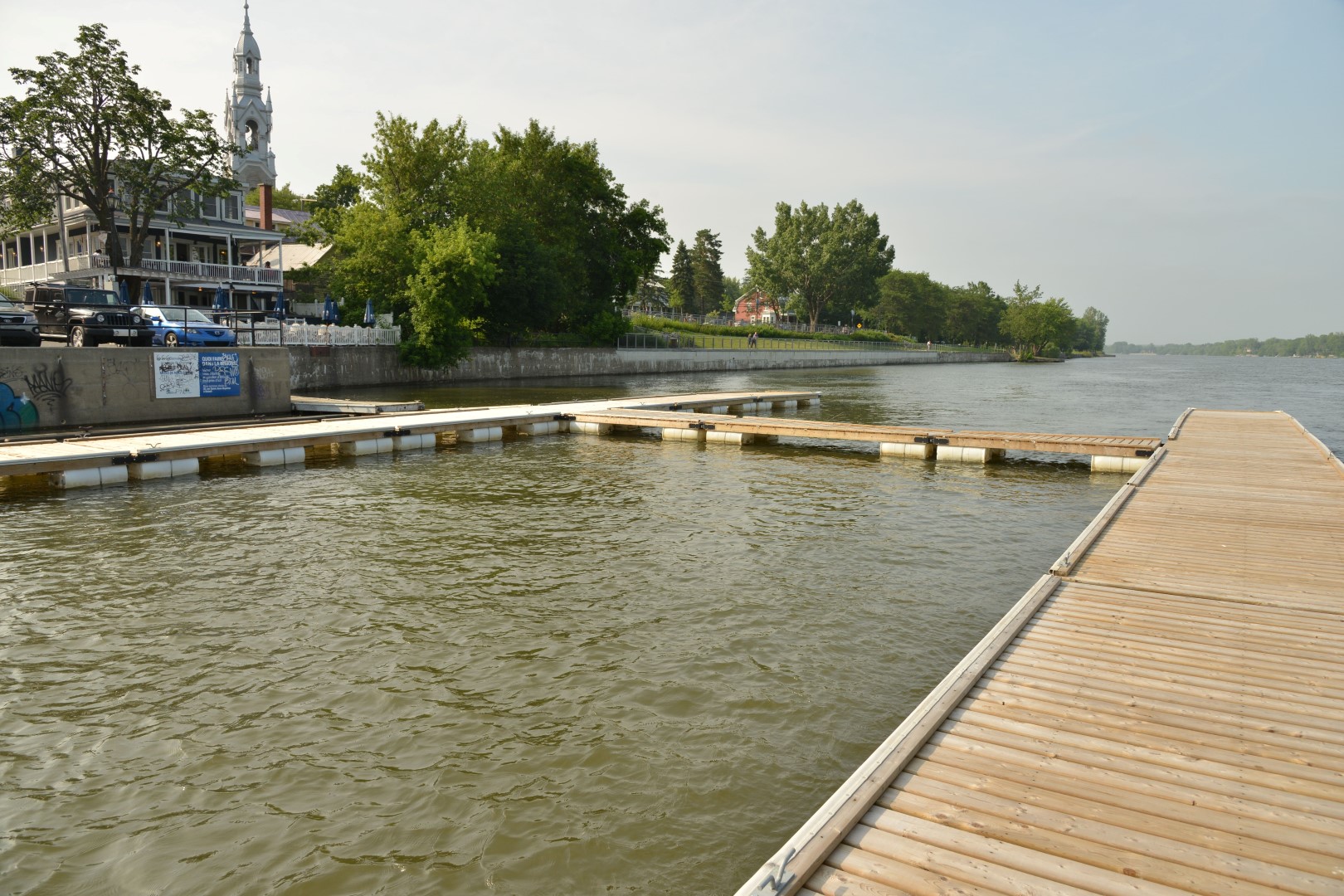Une femme sauvée  in extremis  du Richelieu