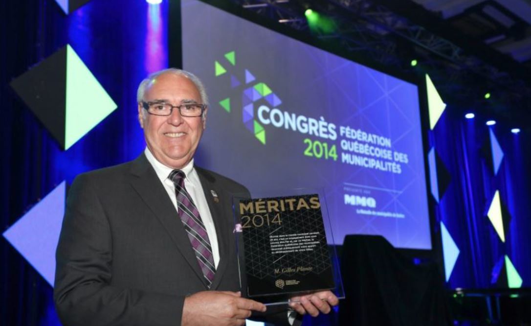 Gilles Plante, maire de la municipalité de McMasterville