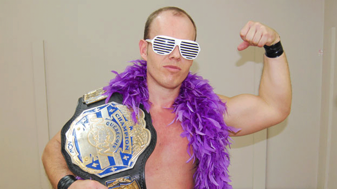 Gorgous Mike a déjà été le champion québécois de la NCW